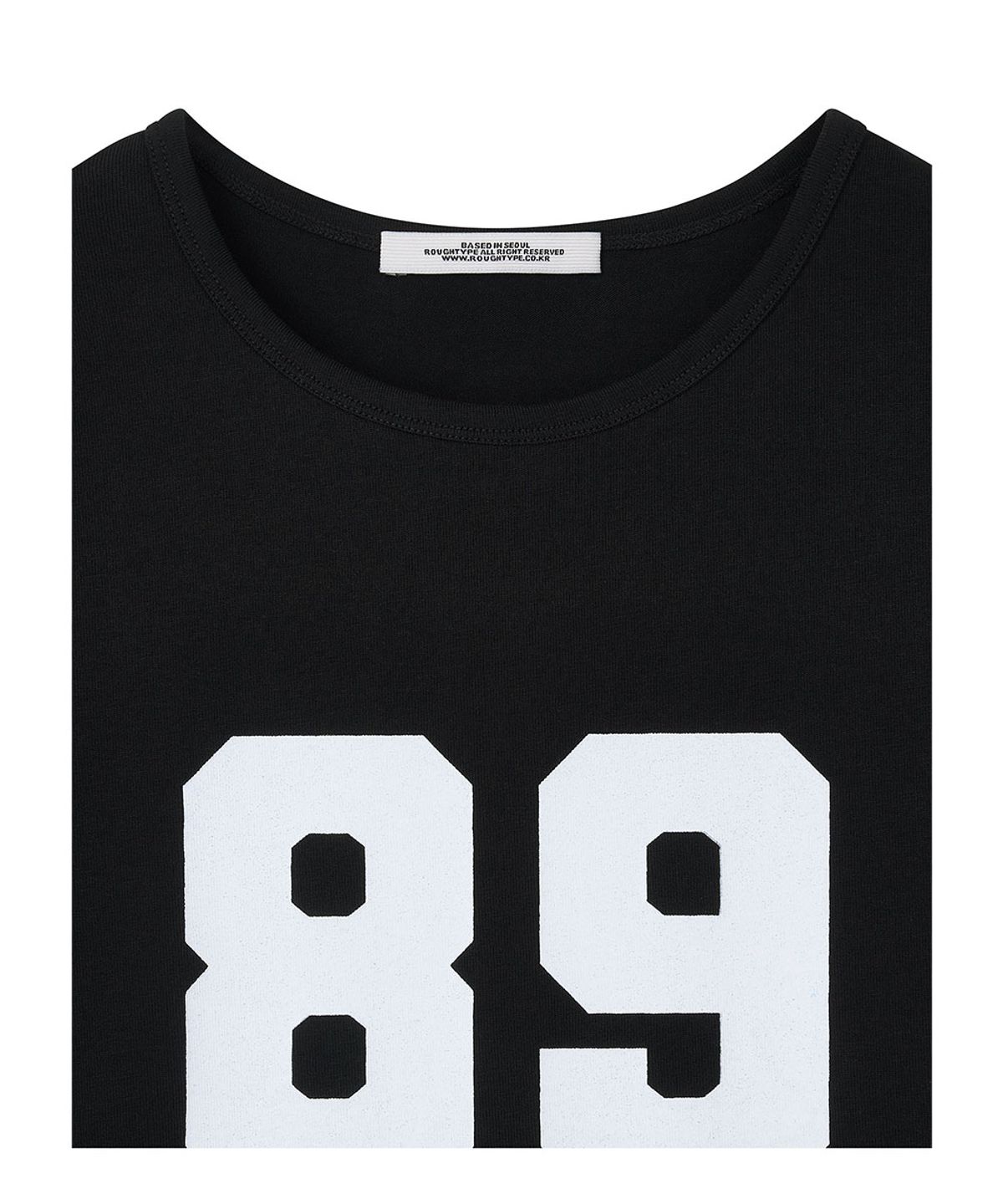 로타입(ROUGHTYPE) 89 Crop Short-sleeved Shirt - Black