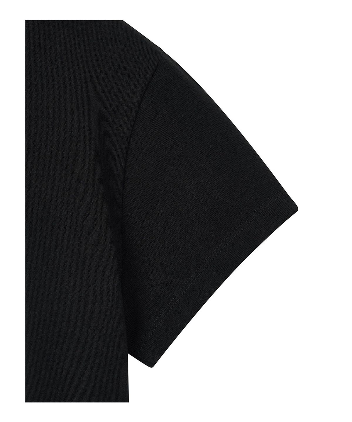 로타입(ROUGHTYPE) 89 Crop Short-sleeved Shirt - Black