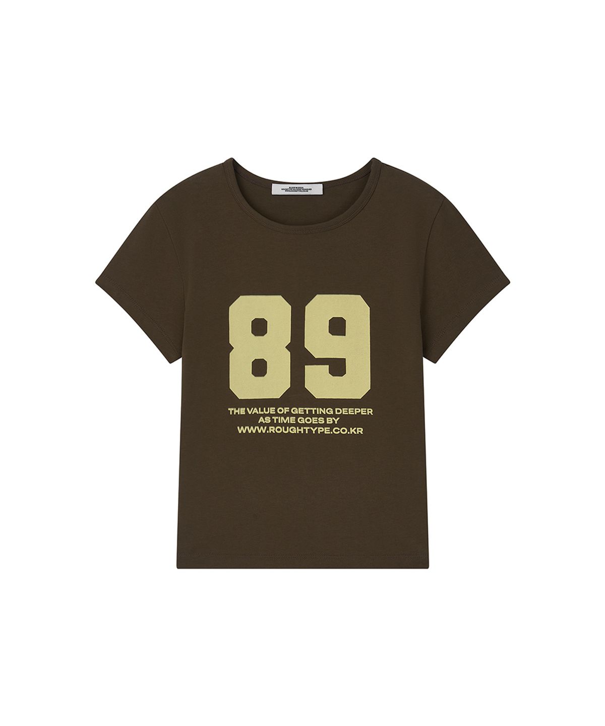 로타입(ROUGHTYPE) 89 Crop Short-sleeved Shirt - Khaki