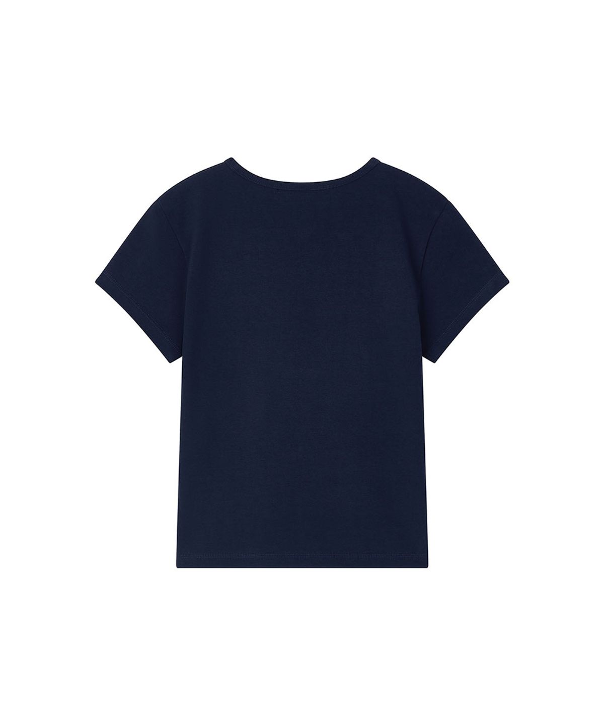 로타입(ROUGHTYPE) 89 Crop Short-sleeved Shirt - Navy