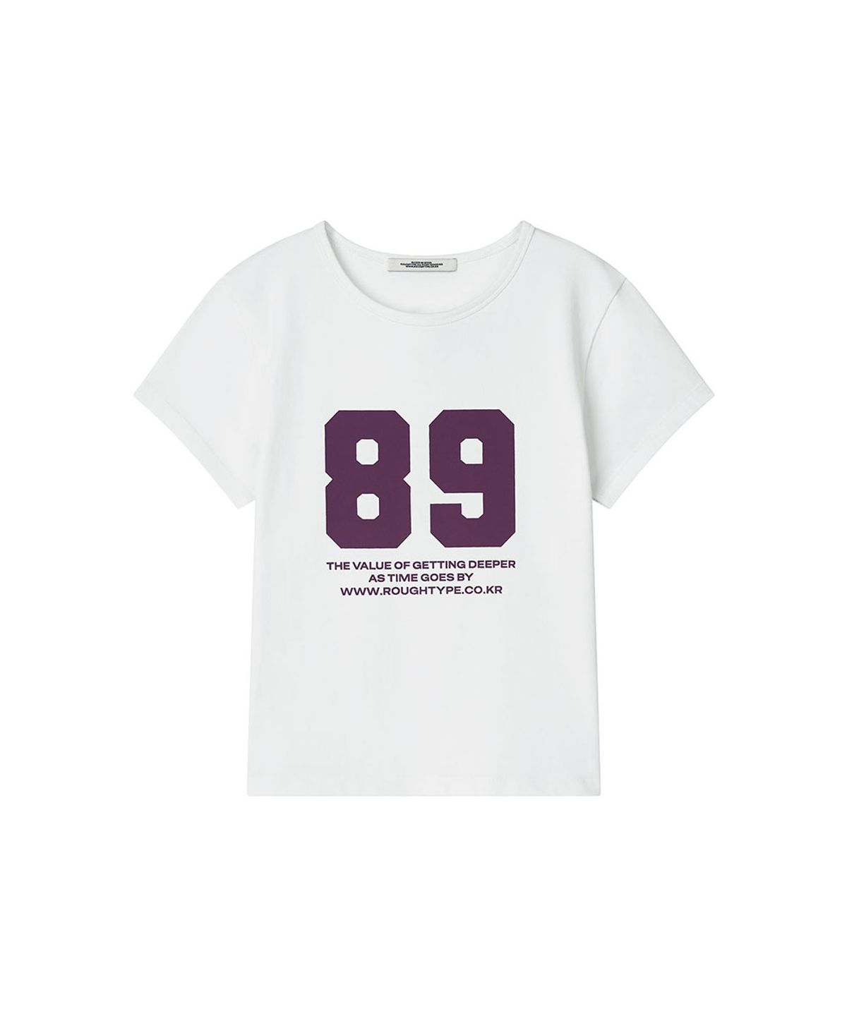 로타입(ROUGHTYPE) 89 Crop Short-sleeved Shirt - White