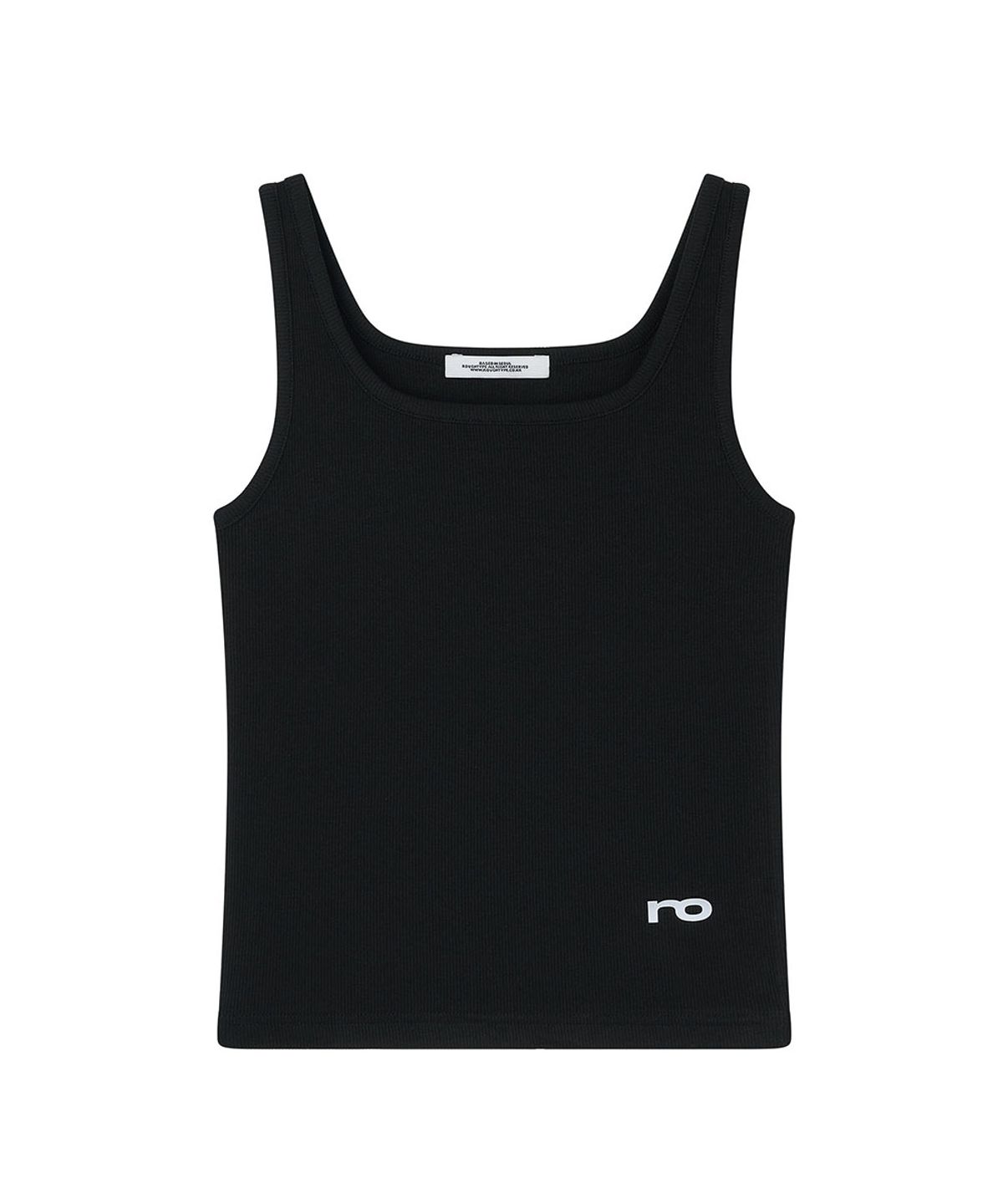 로타입(ROUGHTYPE) Basic Layered Sleeveless - Black