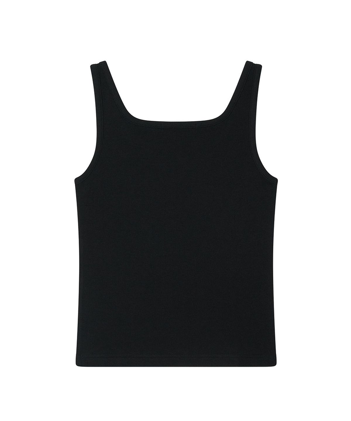 로타입(ROUGHTYPE) Basic Layered Sleeveless - Black