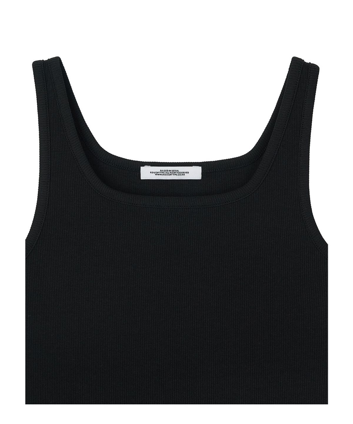 로타입(ROUGHTYPE) Basic Layered Sleeveless - Black