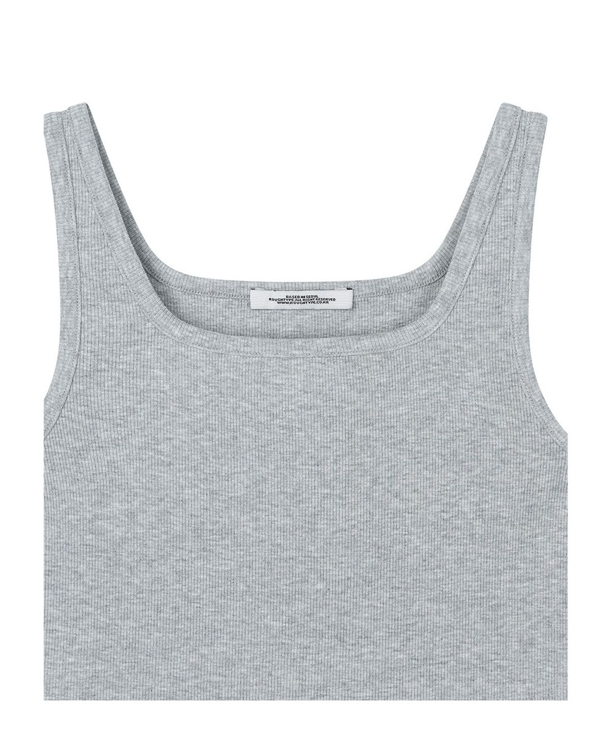 로타입(ROUGHTYPE) Basic Layered Sleeveless - Gray