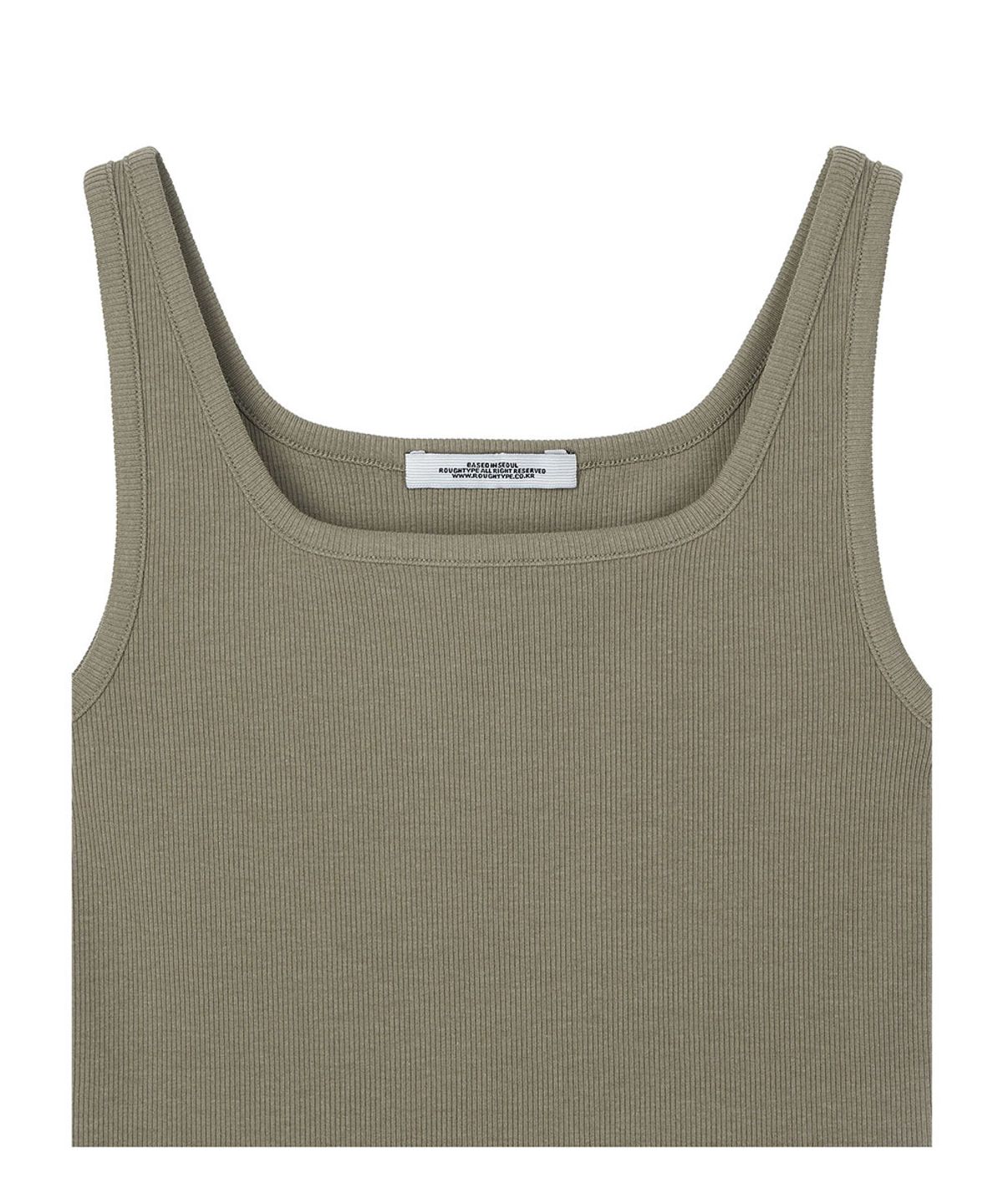 로타입(ROUGHTYPE) Basic Layered Sleeveless - Khaki