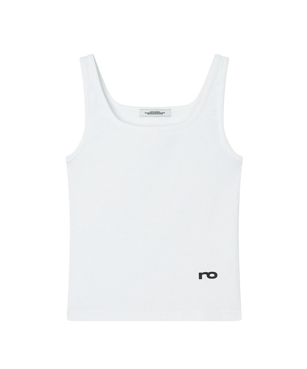 로타입(ROUGHTYPE) Basic Layered Sleeveless - White