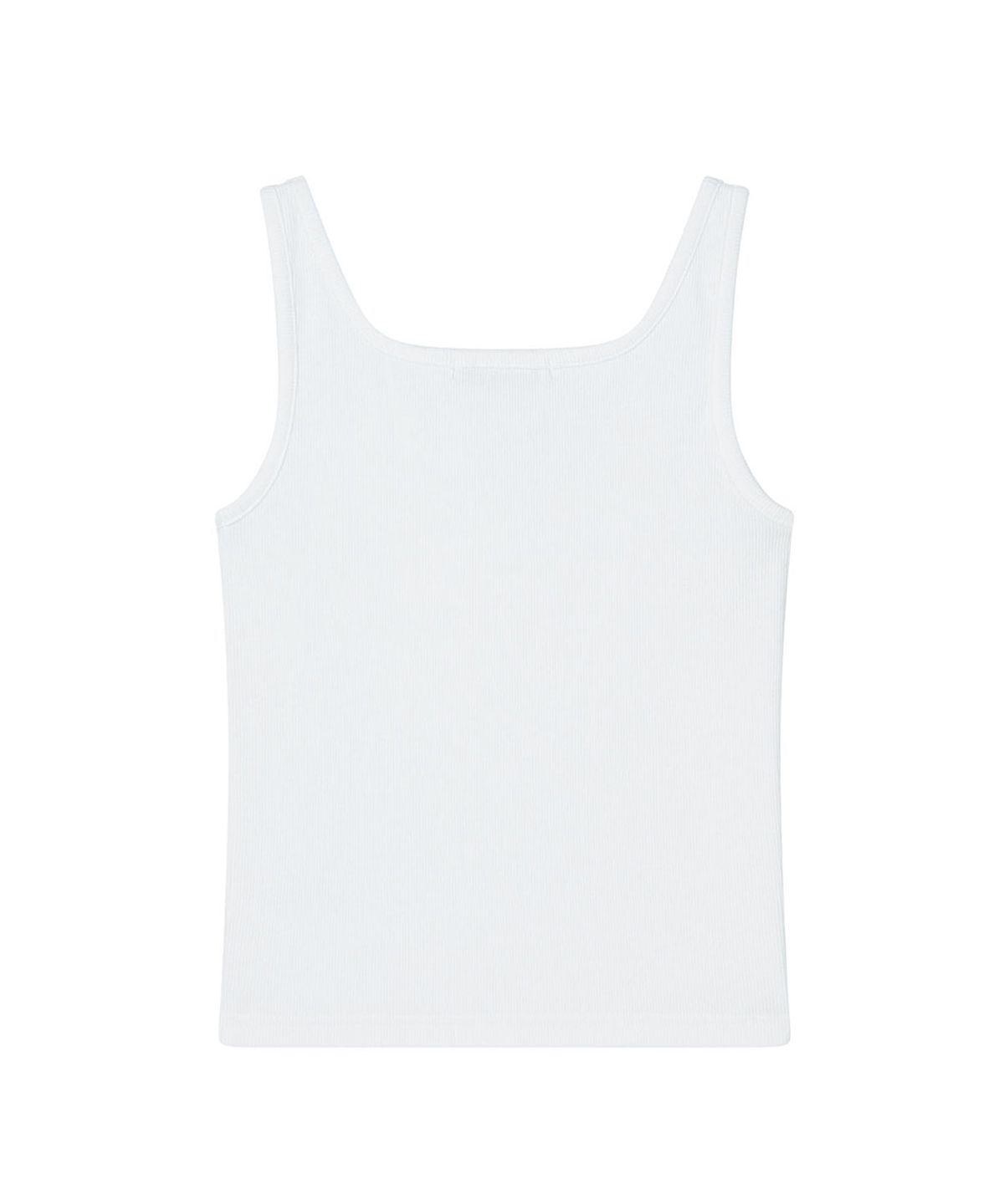 로타입(ROUGHTYPE) Basic Layered Sleeveless - White