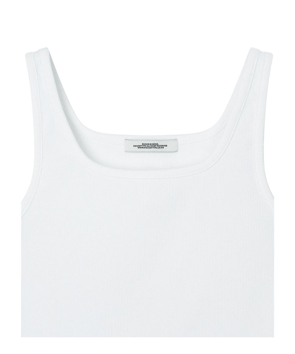 로타입(ROUGHTYPE) Basic Layered Sleeveless - White