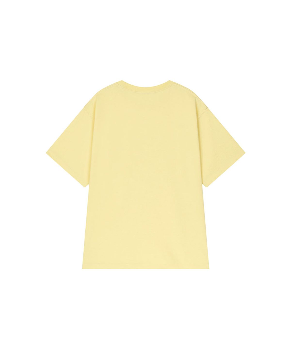 로타입(ROUGHTYPE) Color Over Fit Short Sleeve - Lemon