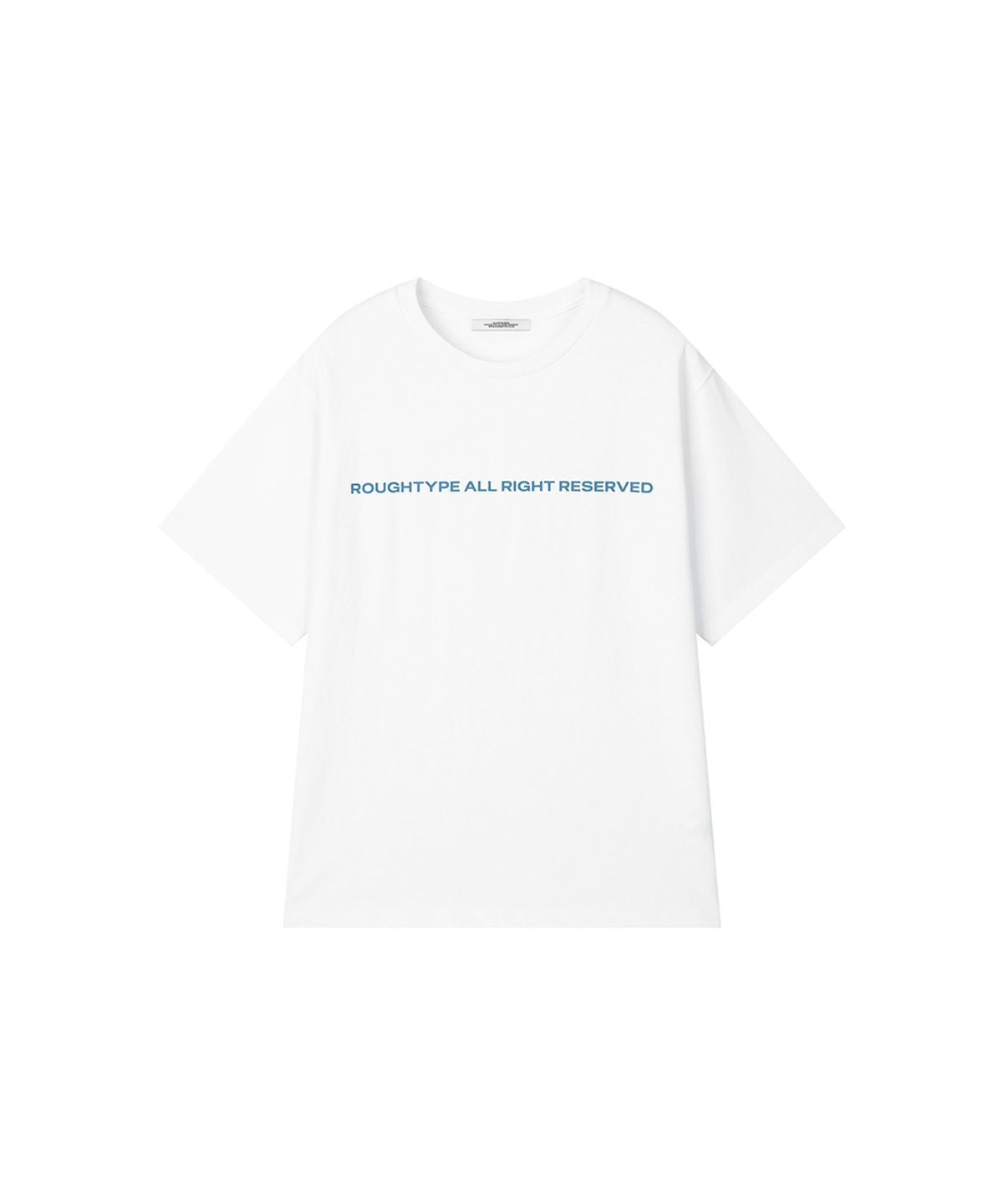 로타입(ROUGHTYPE) Color Over Fit Short Sleeve - White