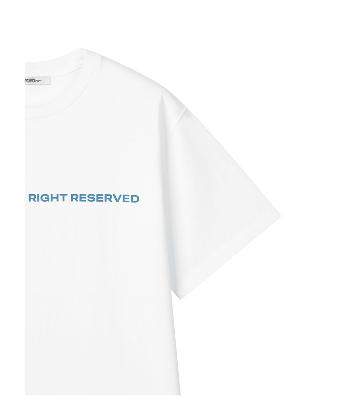 로타입(ROUGHTYPE) Color Over Fit Short Sleeve - White