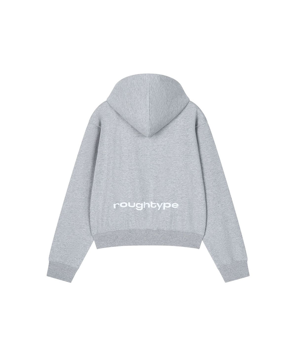 로타입(ROUGHTYPE) Low Logo Hooded Zip-Up - Gray