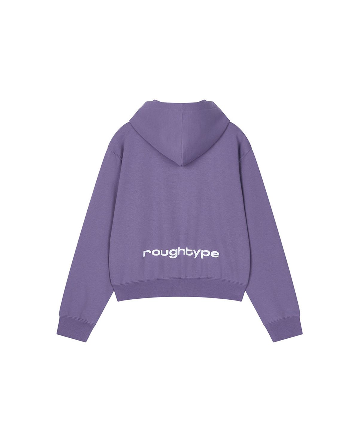 로타입(ROUGHTYPE) Low Logo Hooded Zip-Up - Purple