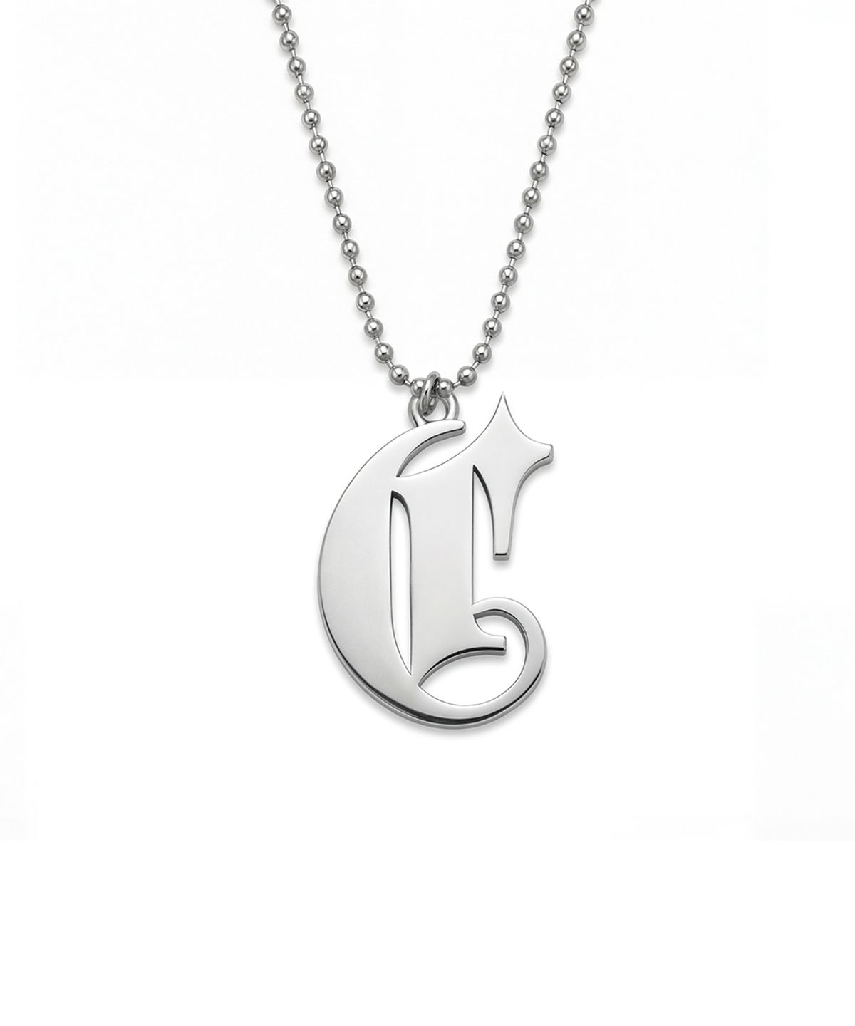 인디아카이브(INDYARCHIVE) INITIAL NECKLACE - BALL