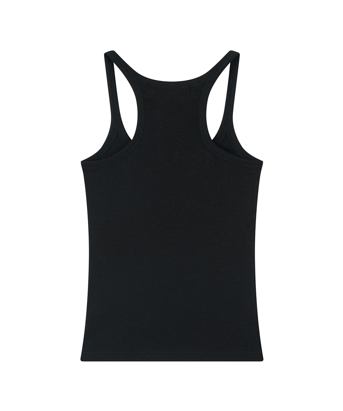 로타입(ROUGHTYPE) Two-color Logo Sleeveless - Black