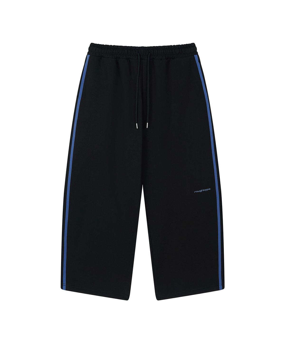 로타입(ROUGHTYPE) Line Point Logo Sweatpants - Black