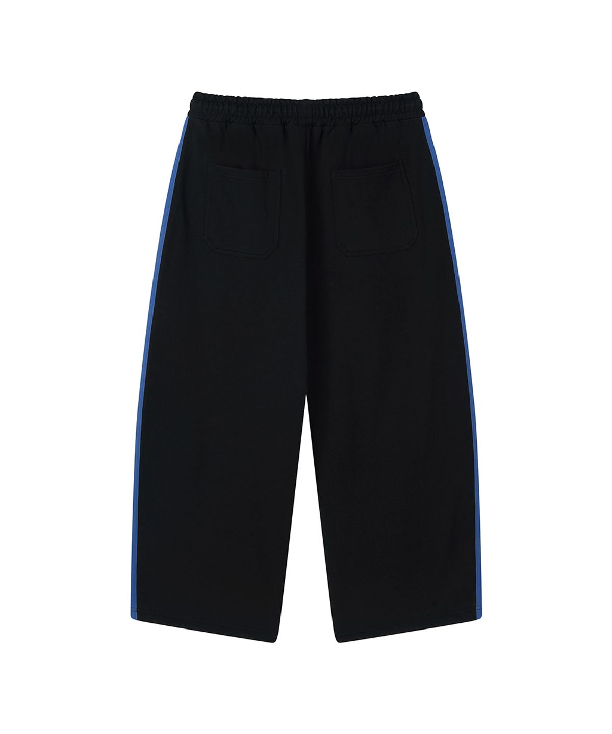 로타입(ROUGHTYPE) Line Point Logo Sweatpants - Black