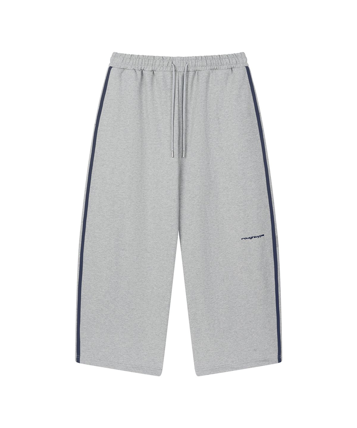 로타입(ROUGHTYPE) Line Point Logo Sweatpants - Gray