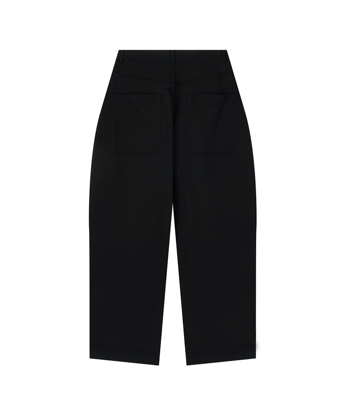 로타입(ROUGHTYPE) Balloon-fit Patch Sweatpants - Black