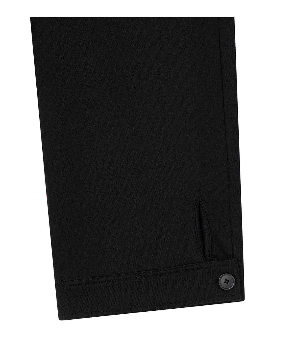 로타입(ROUGHTYPE) Balloon-fit Patch Sweatpants - Black