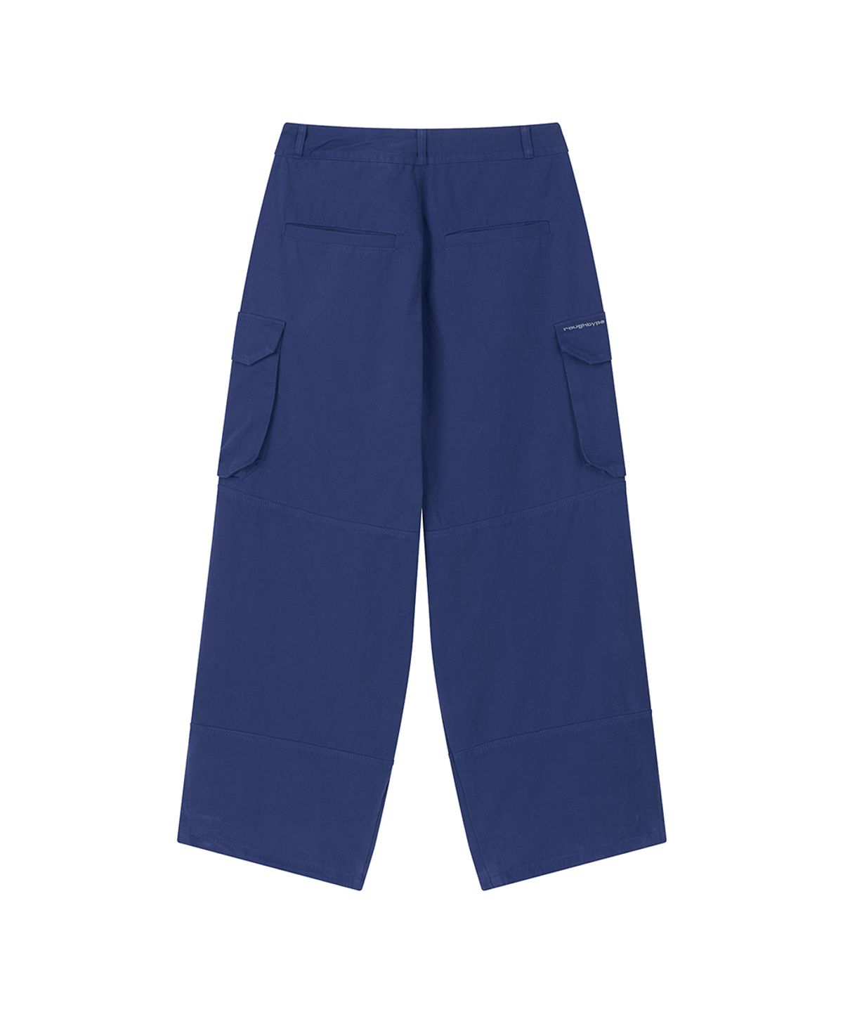 로타입(ROUGHTYPE) Washed Cargo Cotton Pants - Blue