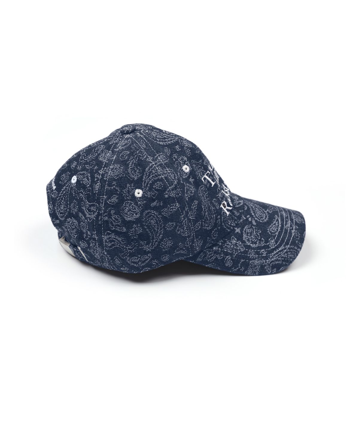 히피하우스(HIPPIE HAUS) Embroidered Ball Cap_Blue Paisley