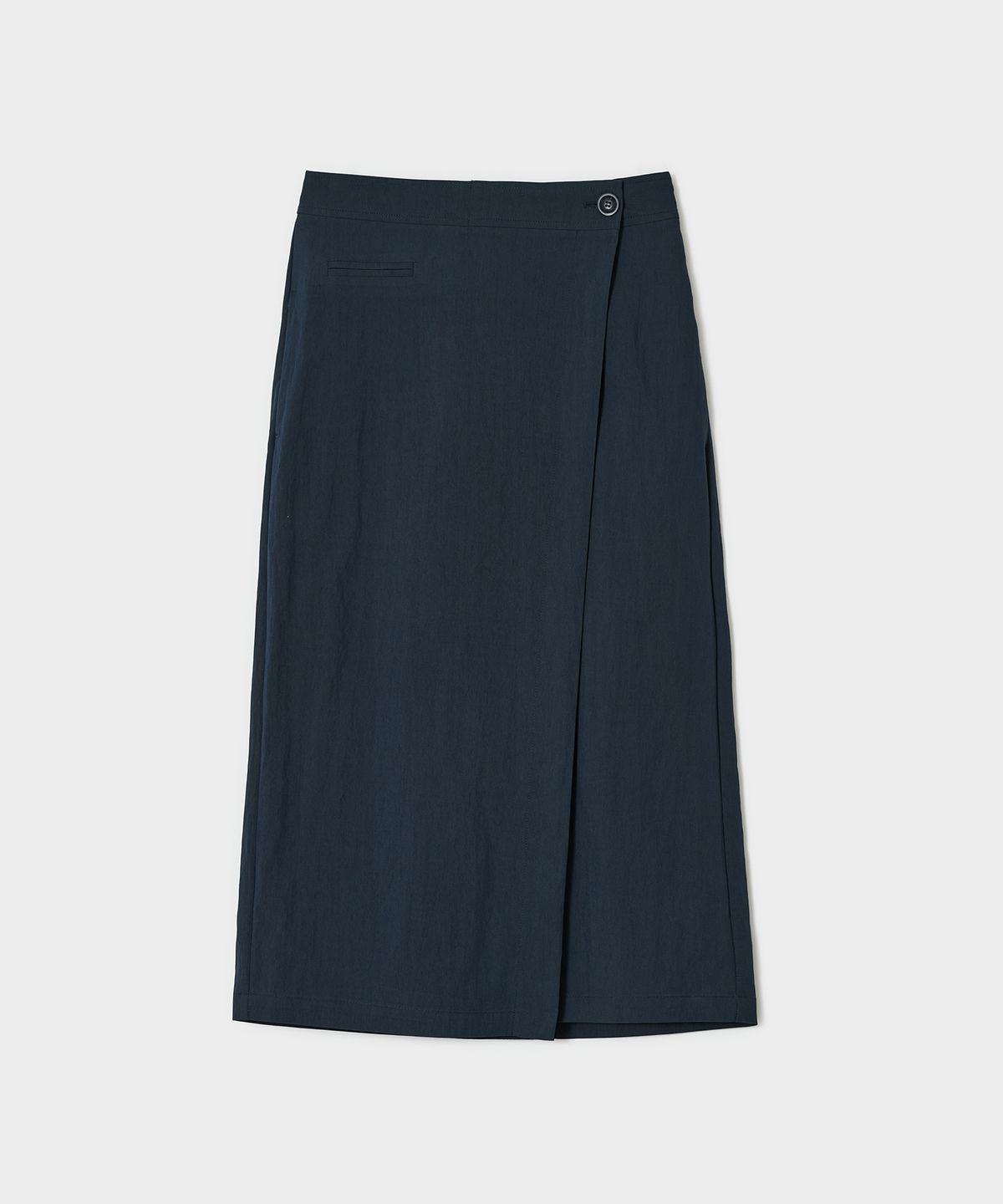 앳모어(ATMORE) 베니스 랩 밴딩 스커트 (navy)