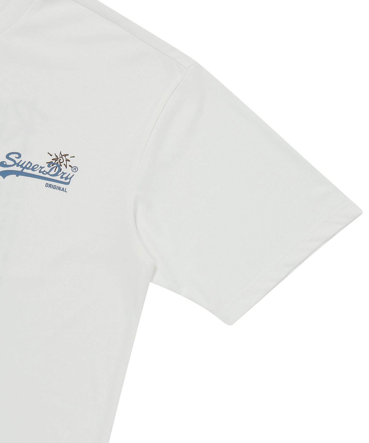 슈퍼드라이(SUPERDRY) 썸머 그래픽 티셔츠 화이트  SDUISCQ53WHT