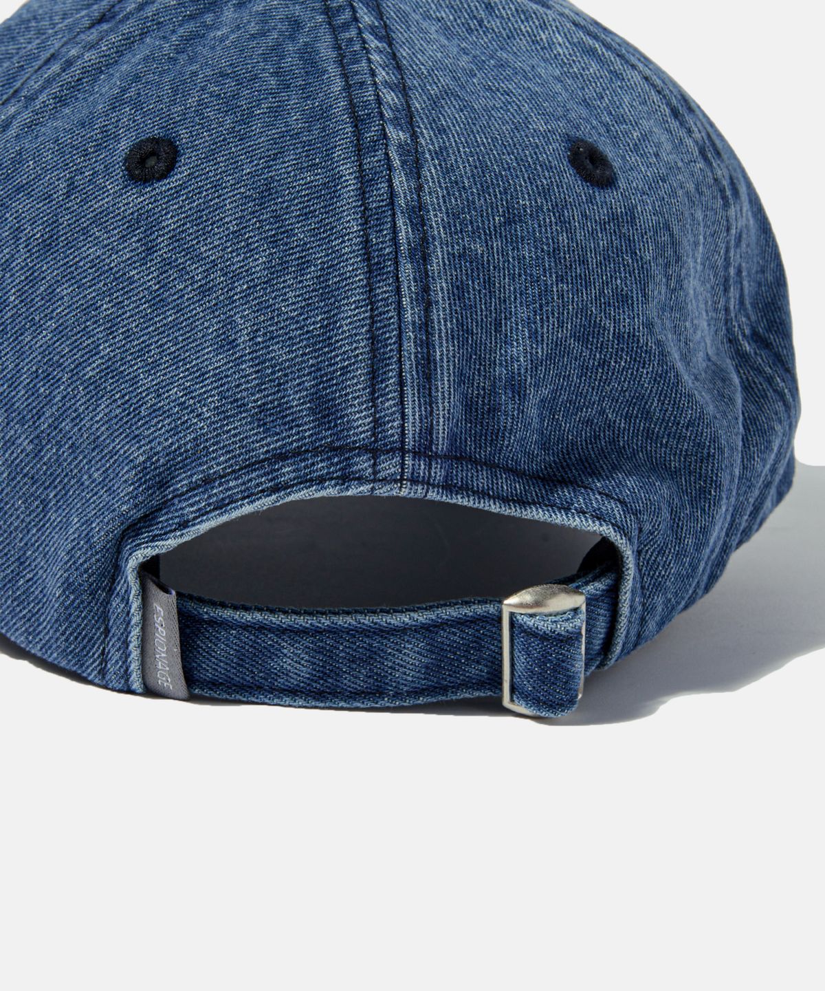 에스피오나지(ESPIONAGE) ESP Letter Washed Denim Cap Letter P