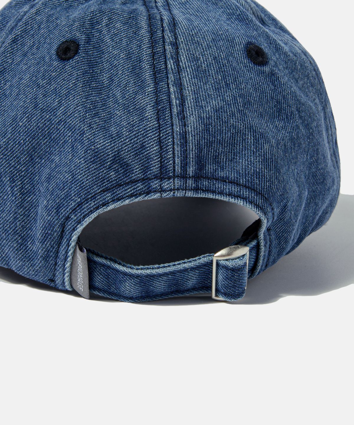 에스피오나지(ESPIONAGE) ESP Letter Washed Denim Cap Letter S