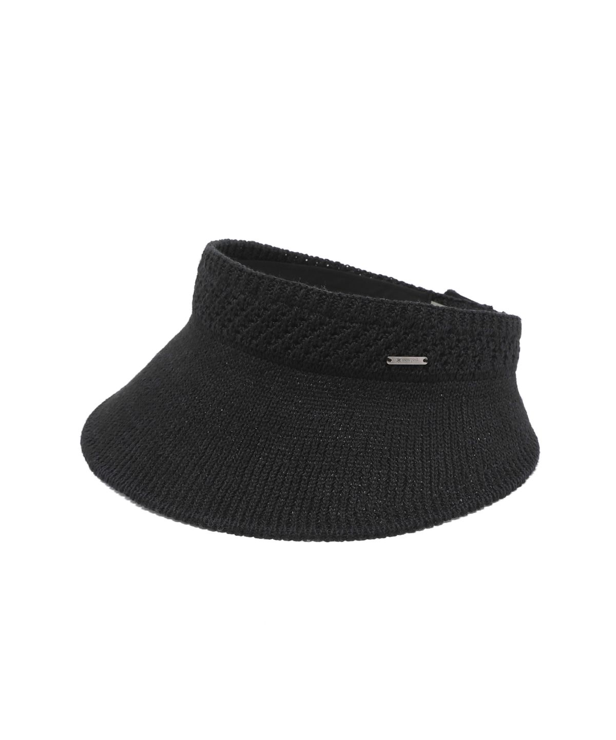 스노우피크 어패럴(SNOWPEAK APPAREL) 여성 니트 썬캡 (S26MWFKC68) Black