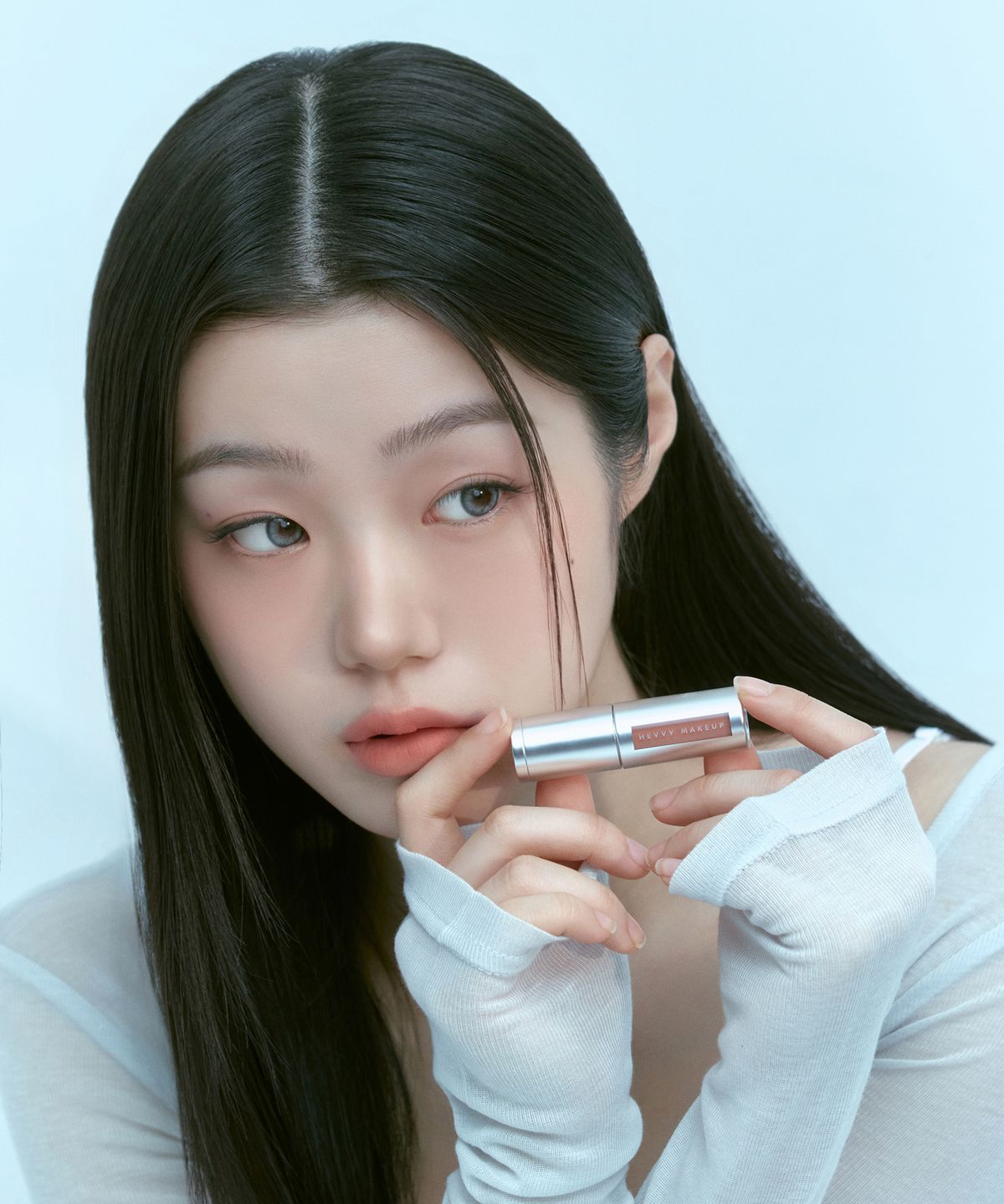 헤비메이크업(HEVVY MAKEUP) [SET] 블러링 슬립핏 립치크 6colors + 언더톤 플럼핏 립펜슬 4colors (+ 미니퍼프)