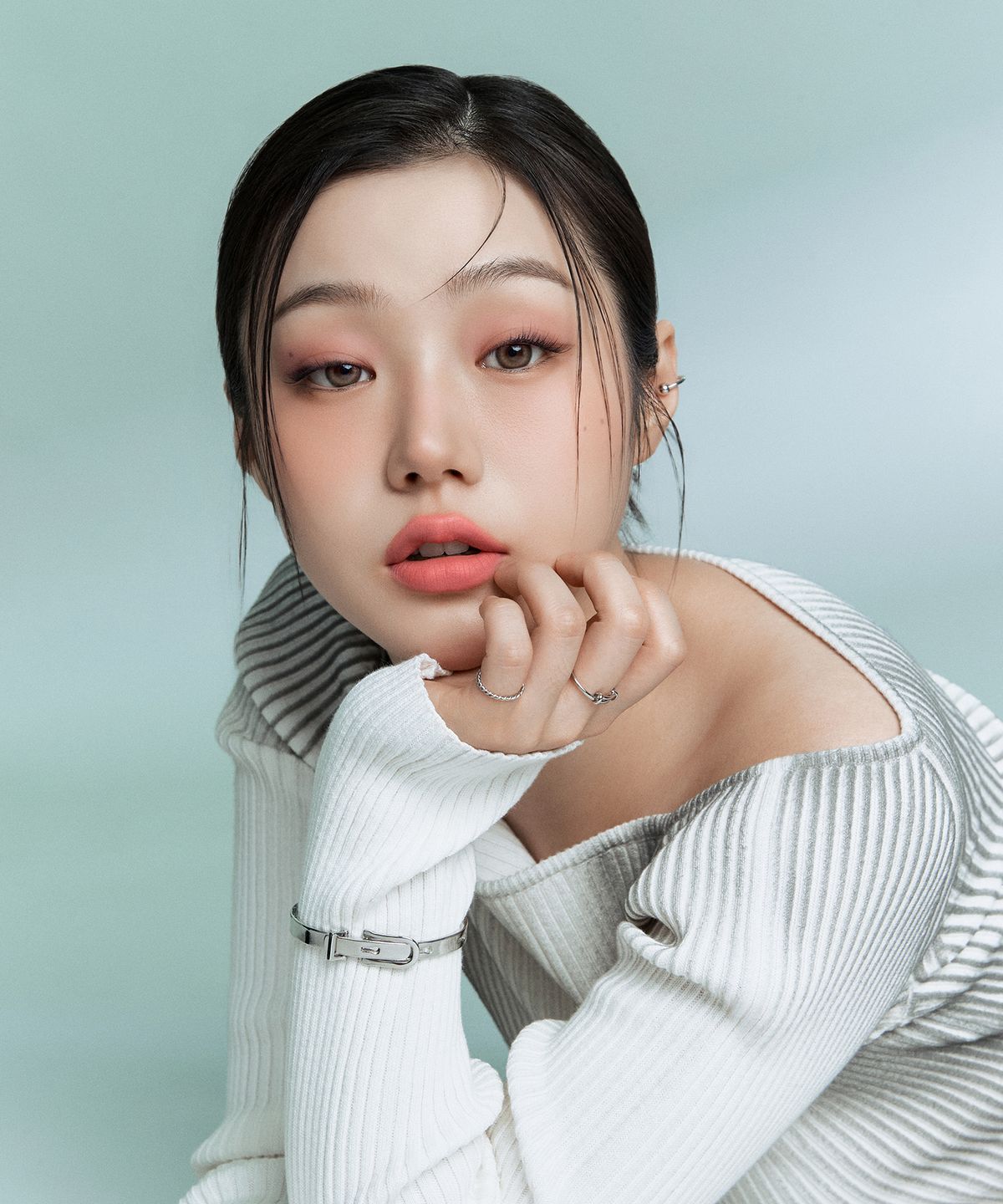 헤비메이크업(HEVVY MAKEUP) [SET] 블러링 슬립핏 립치크 6colors + 언더톤 플럼핏 립펜슬 4colors (+ 미니퍼프)