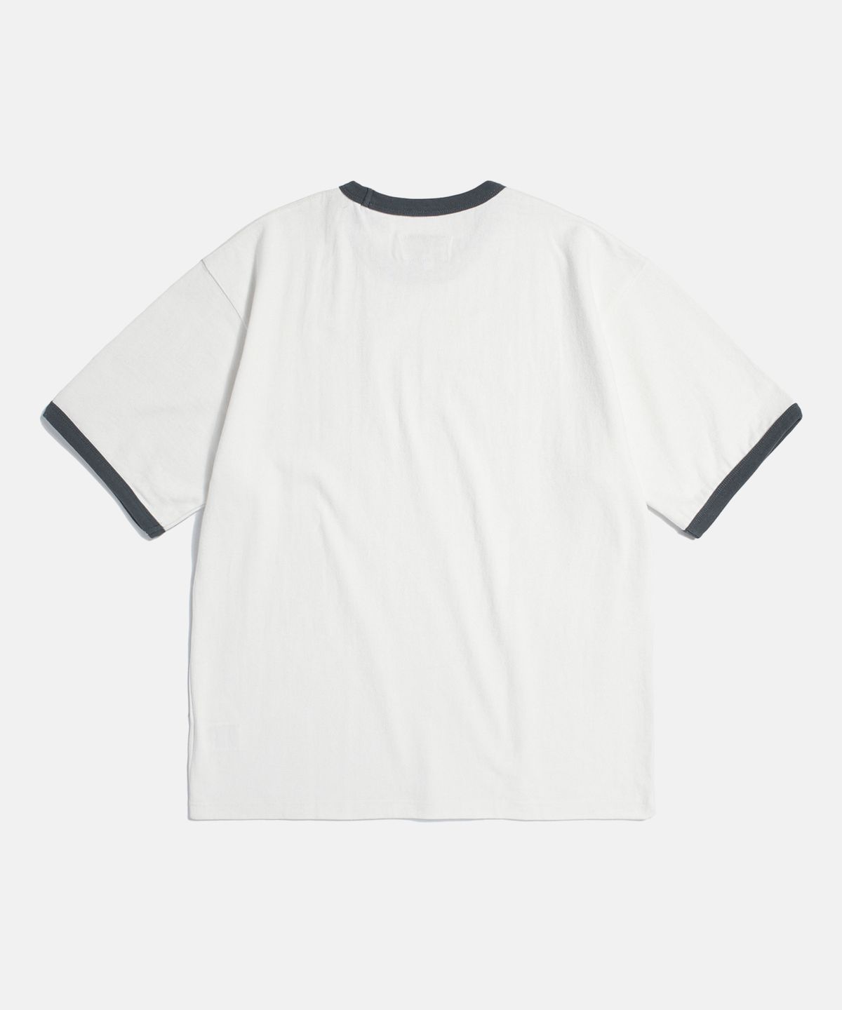 에스피오나지(ESPIONAGE) Rope Logo Ringer Tee Off White