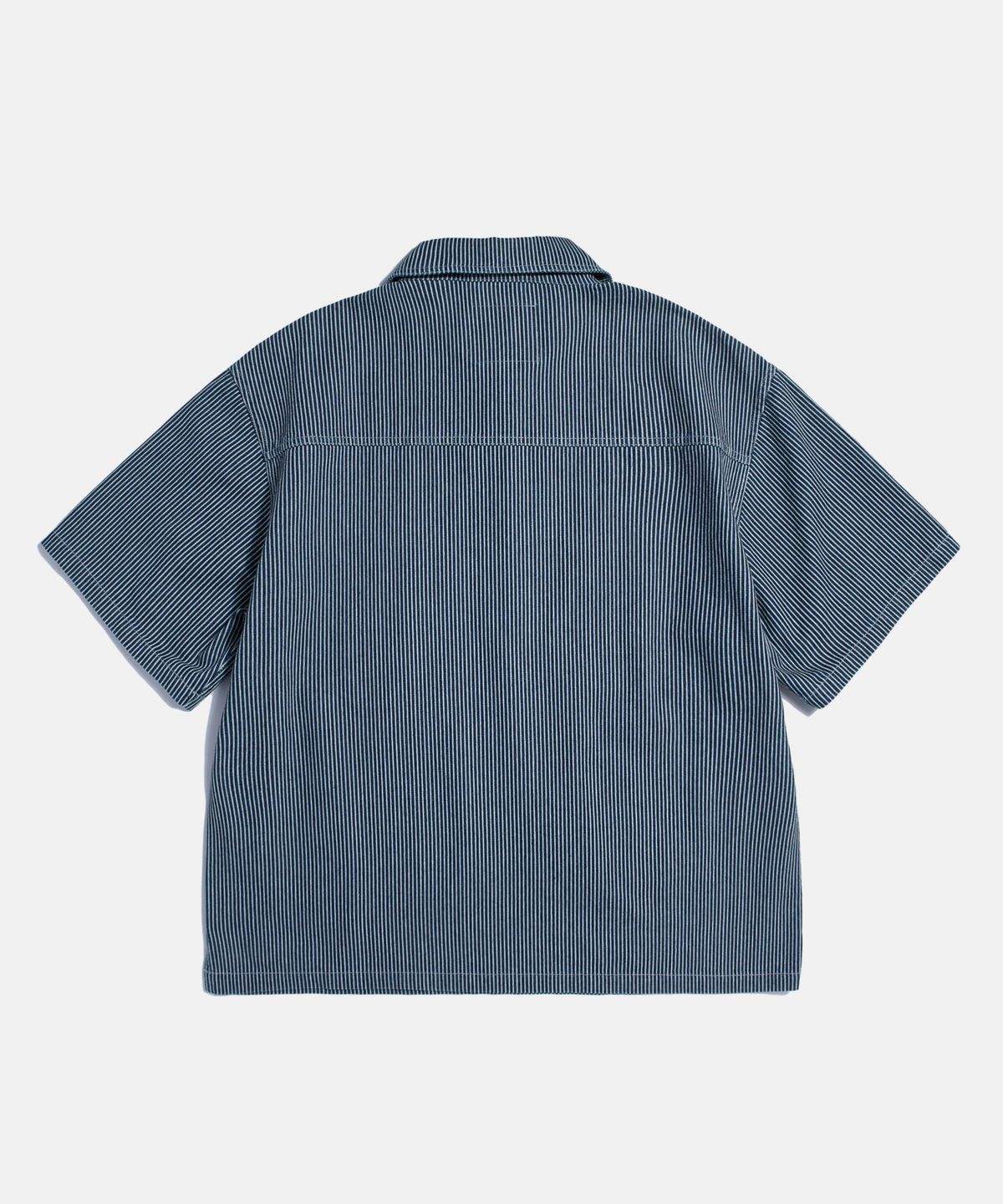 에스피오나지(ESPIONAGE) Hickory Half Zip Work Shirt Dark Indigo