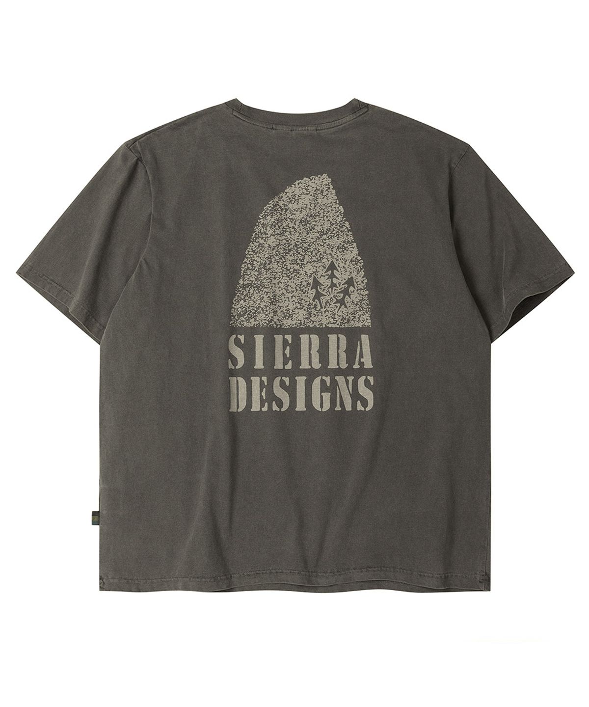 시에라디자인(SIERRA DESIGNS) 하프돔(HALFDOME) 워싱 숏슬리브 CHARCOAL