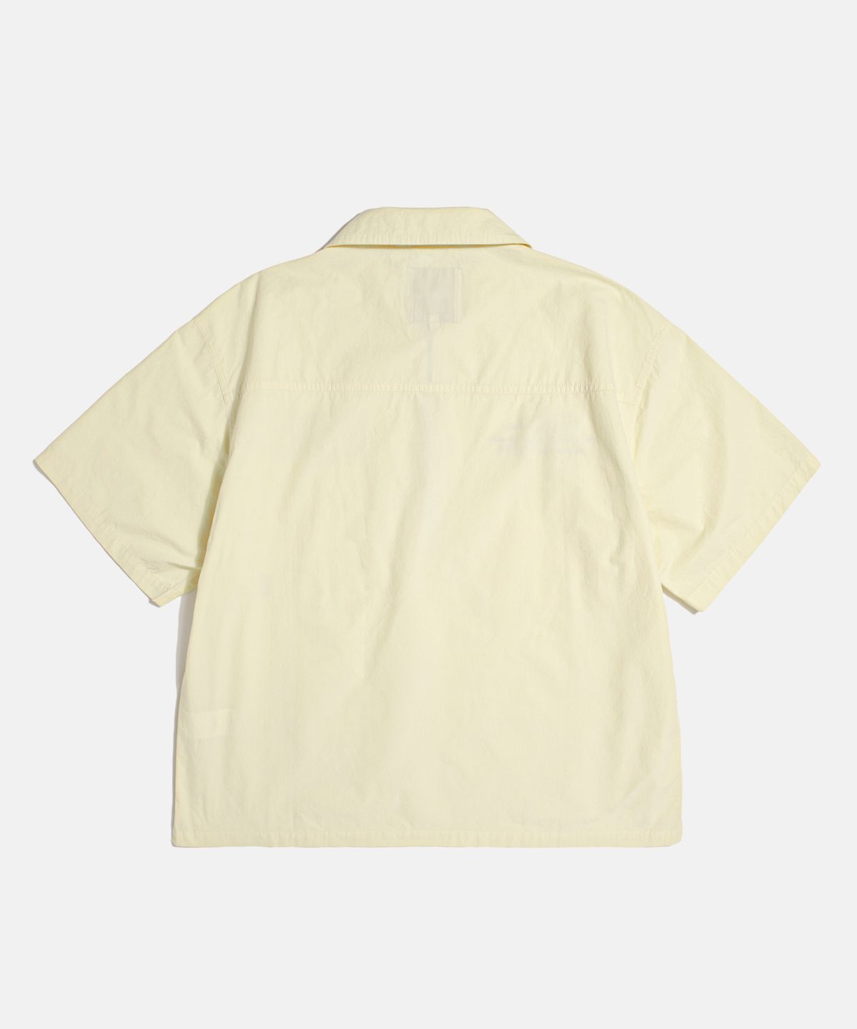 에스피오나지(ESPIONAGE) Blues Music Half Zip Work Shirt Cream