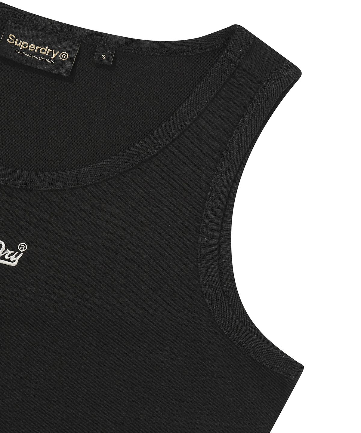 슈퍼드라이(SUPERDRY) 우먼스 OG 로고 슬리브 블랙 SDFIVCQ48BLK