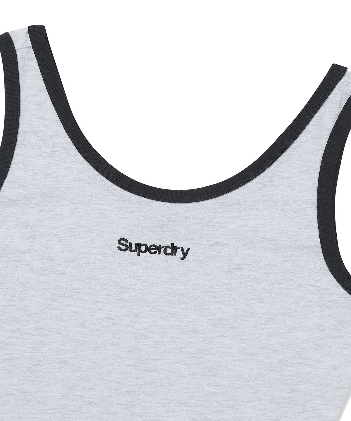 슈퍼드라이(SUPERDRY) 우먼스 코어 슬리브리스 라이트 멜란지 SDFIVCQ91LMG