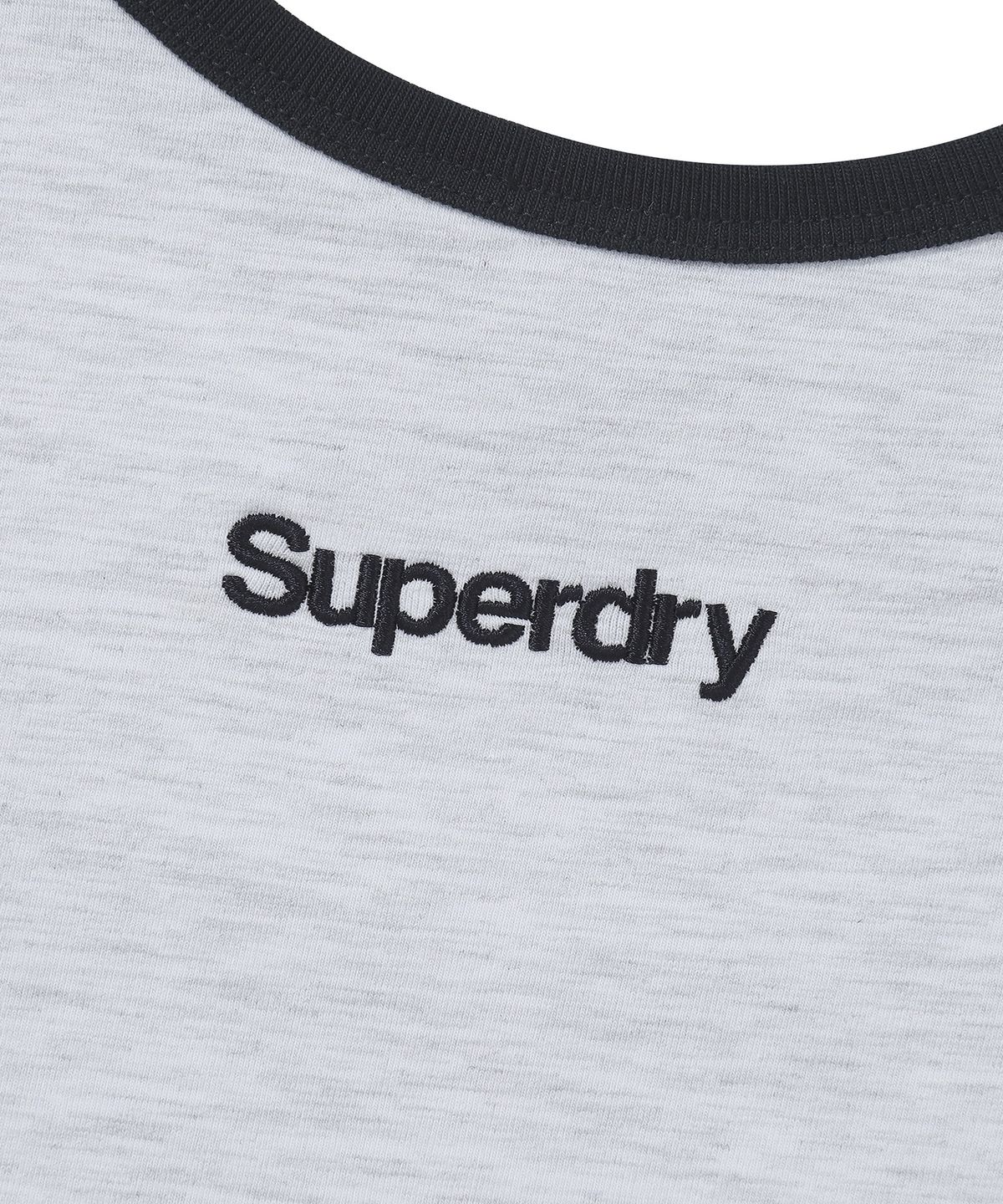 슈퍼드라이(SUPERDRY) 우먼스 코어 슬리브리스 라이트 멜란지 SDFIVCQ91LMG