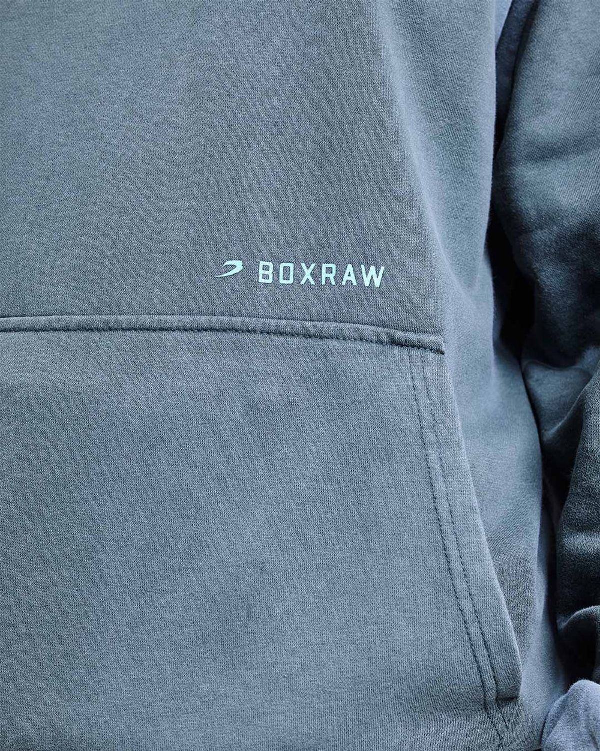 복스로(BOXRAW) 스파링 클럽 오버사이즈 후디 - 남성 M BXRW-SPCLH [워시드 차콜]
