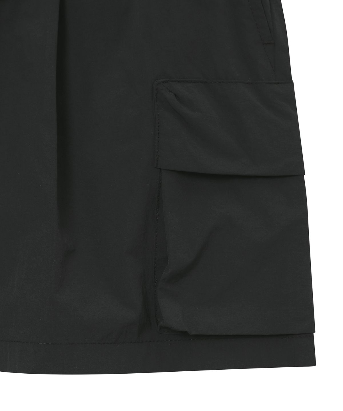 슈퍼드라이(SUPERDRY) 우먼스 나일론 카고 반바지 블랙 SDFLTCQ40BLK