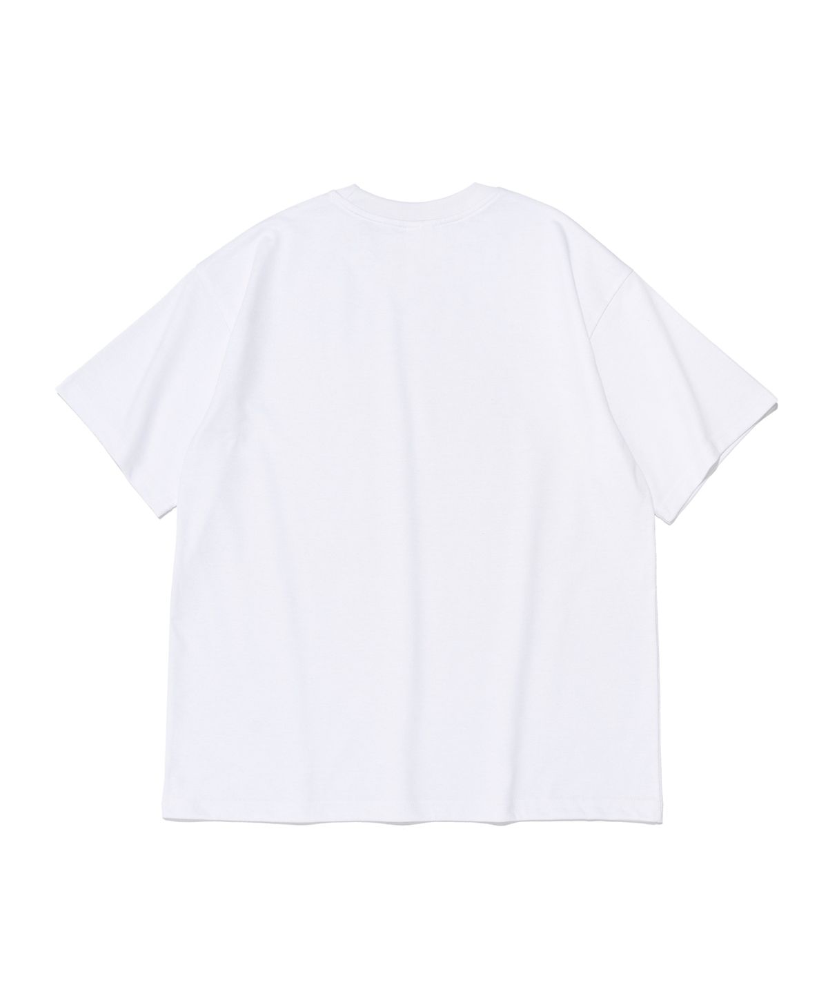 613서울(613SEOUL) 크랙 식스 포인트 로고 반팔 티셔츠 (화이트)
