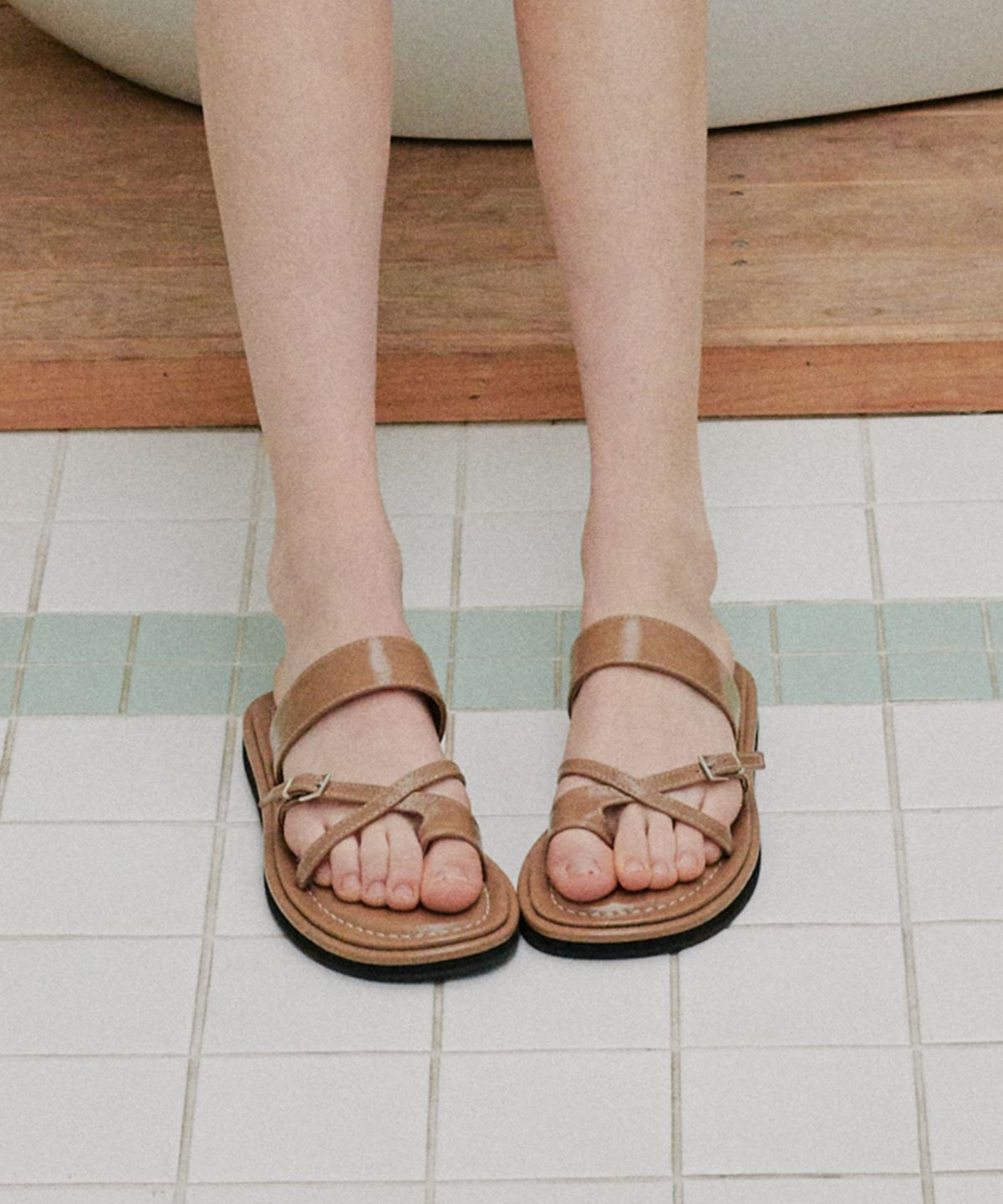 에이티티(ATT) Refined Toe Loop Sandals (att6004)