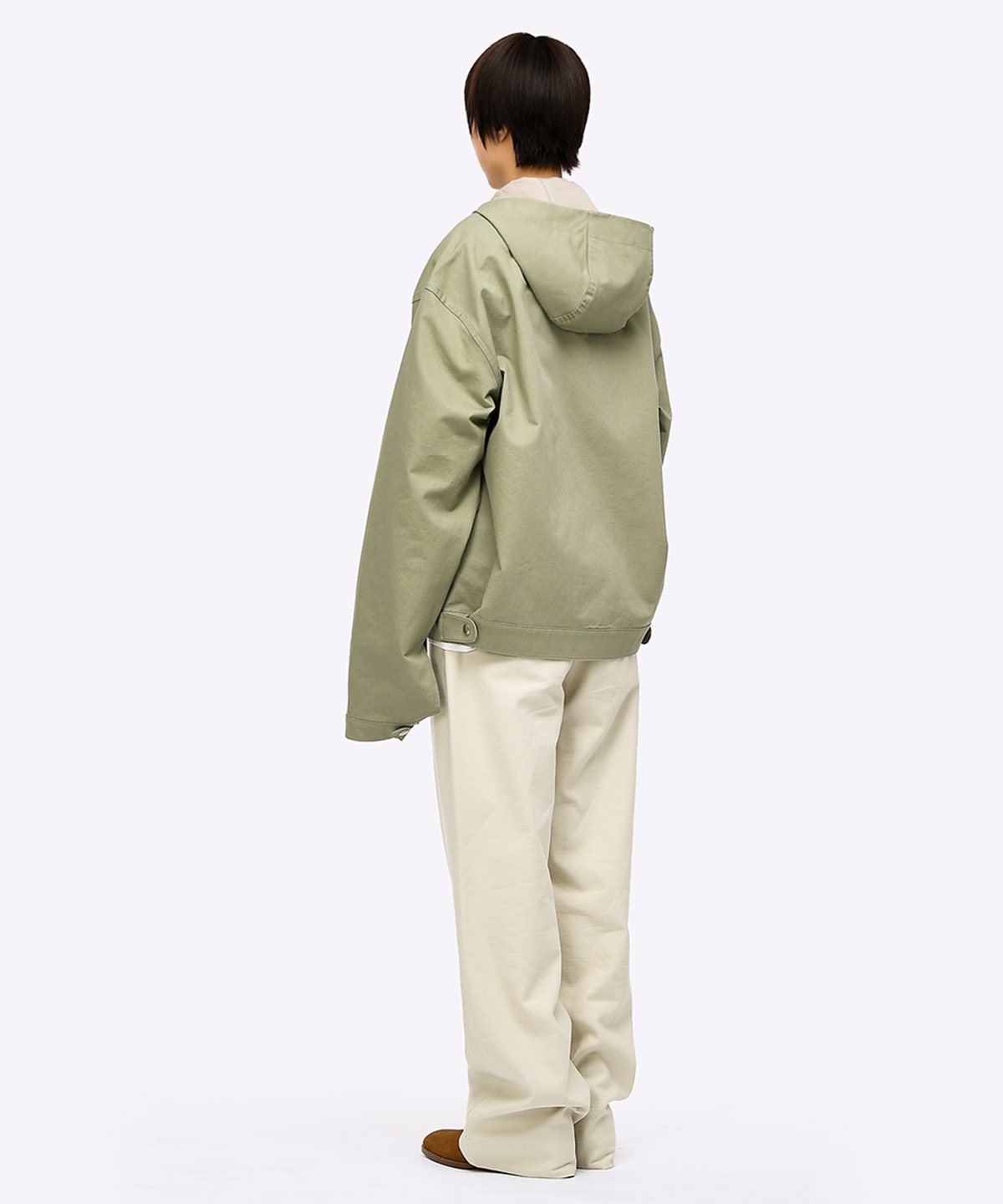 퀘스트앤게스트(QUEST&GUEST) French Army Jacket (Olive Green)