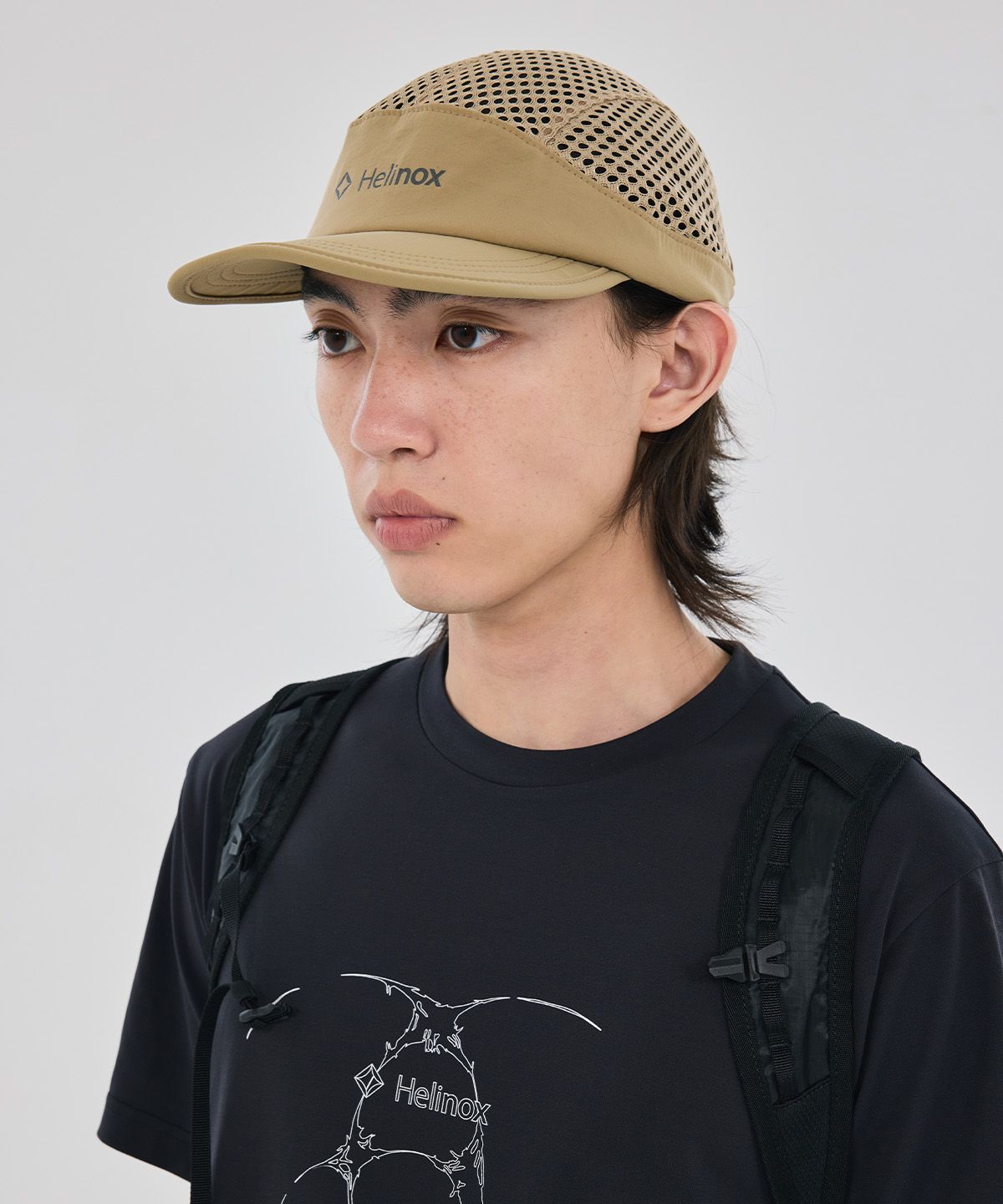 헬리녹스 웨어(HELINOX WEAR) 메쉬 하이브리드 캡_Beige