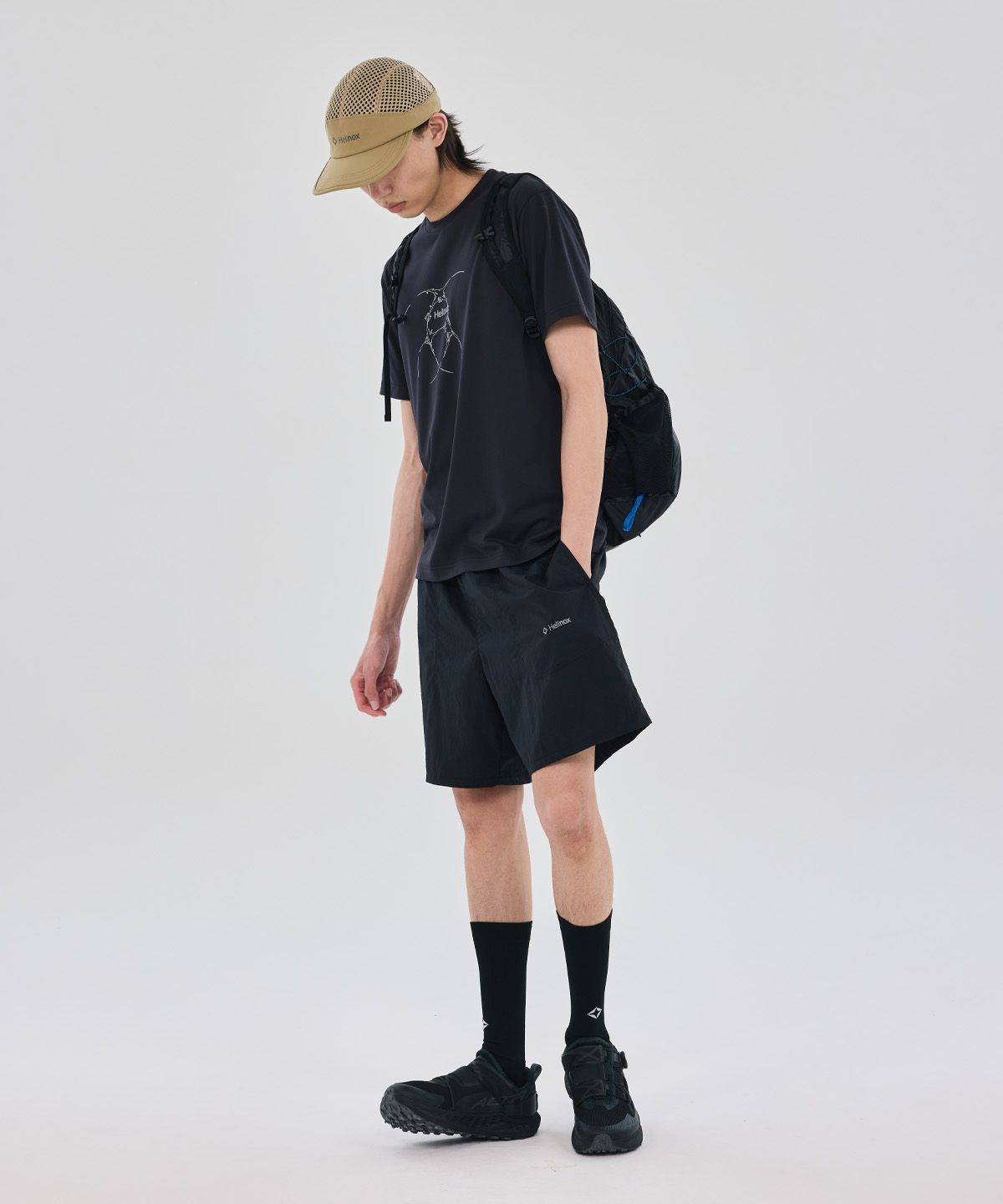 헬리녹스 웨어(HELINOX WEAR) 메쉬 하이브리드 캡_Beige