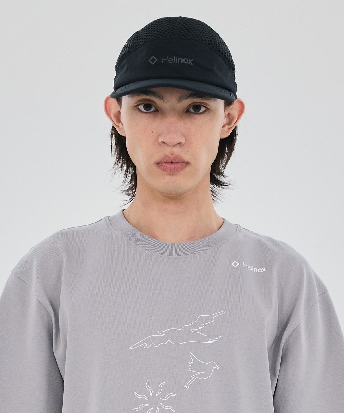 헬리녹스 웨어(HELINOX WEAR) 메쉬 하이브리드 캡_Black