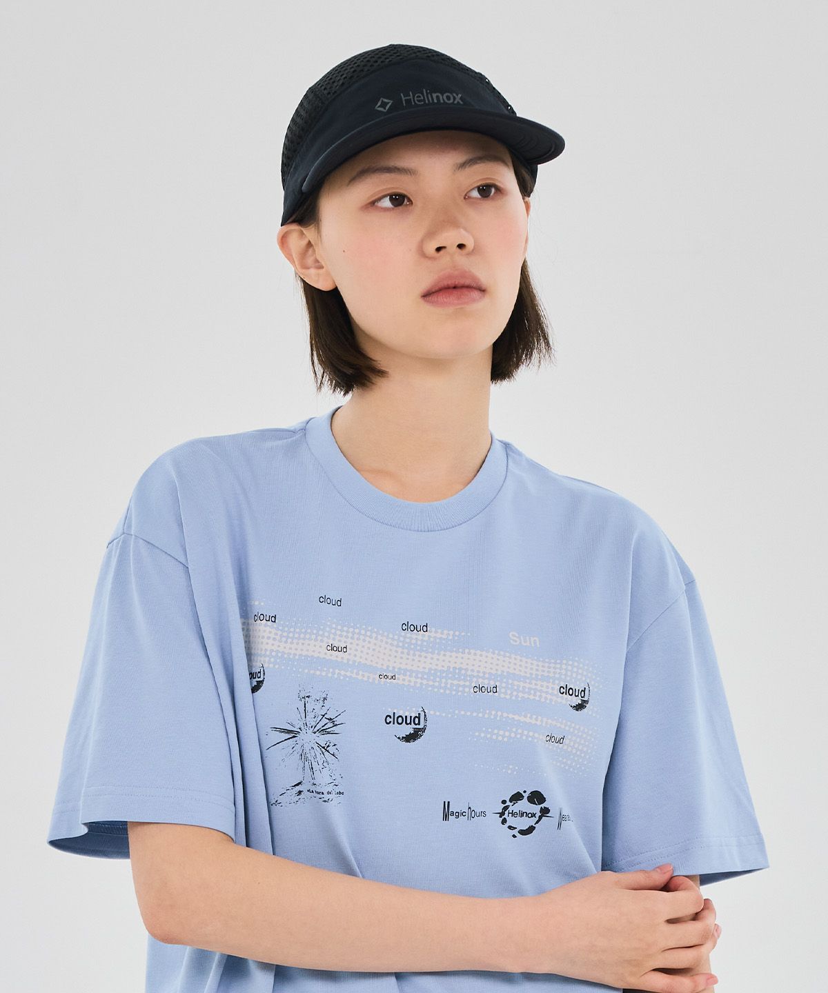 헬리녹스 웨어(HELINOX WEAR) 메쉬 하이브리드 캡_Black